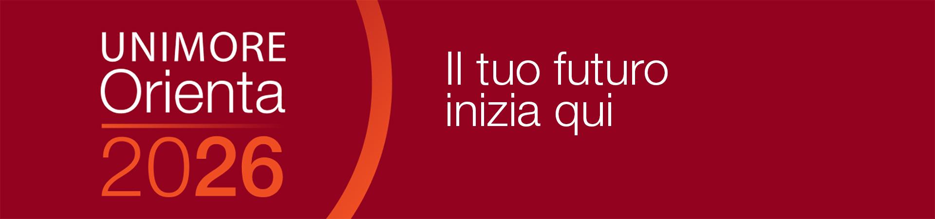 Unimore Orienta 2026